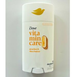 Dove Vitamin Care Peaches & Shea Butter Aluminum Free 2.6oz